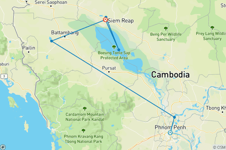 Mapa de Camboya te espera (grupos reducidos)