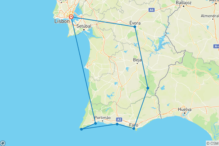 Map of Discover Portugal's Historic Coastal Gems - 3 days