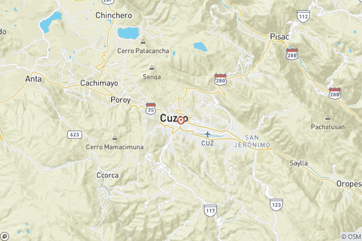 Mapa de Recorrido gastronómico por Cuzco | Clase de cocina en Cuzco, Perú