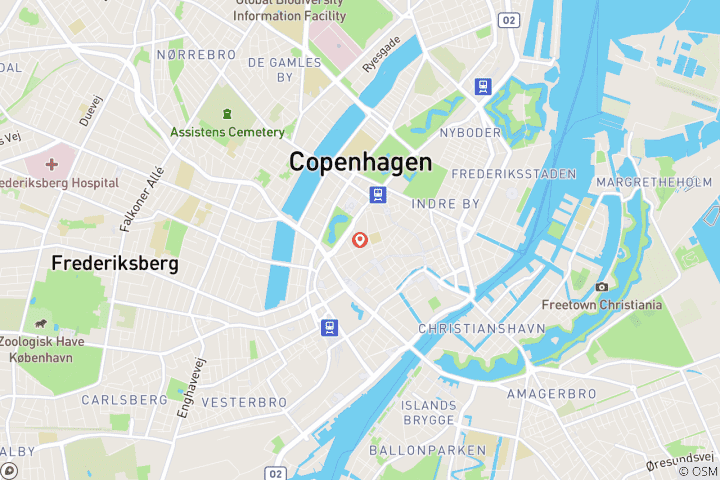 Map of Copenhagen: 4-Day Design, Culture & Canal City Break