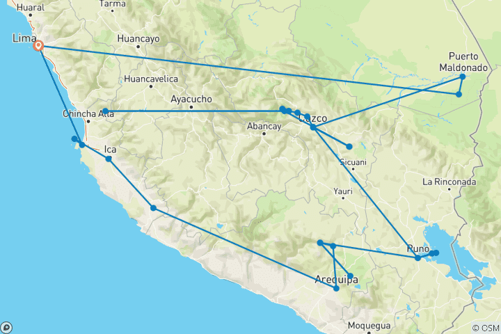 Mapa de Todo Perú