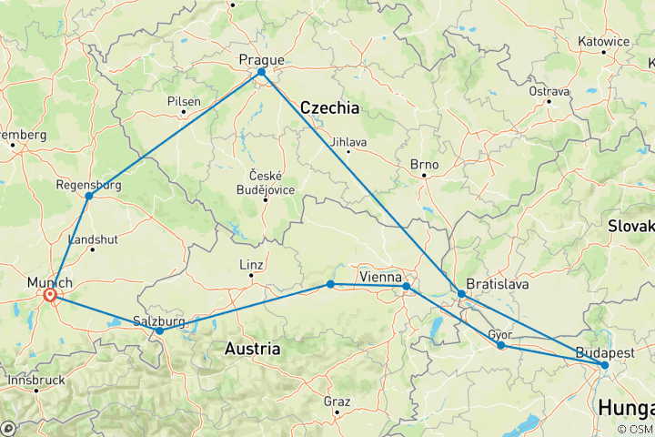 Mapa de Europa imperial