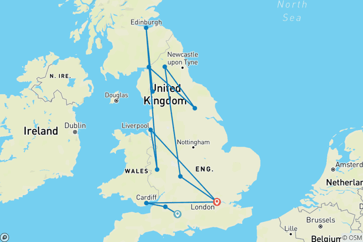 Map of Real Britain (No London Overnights)