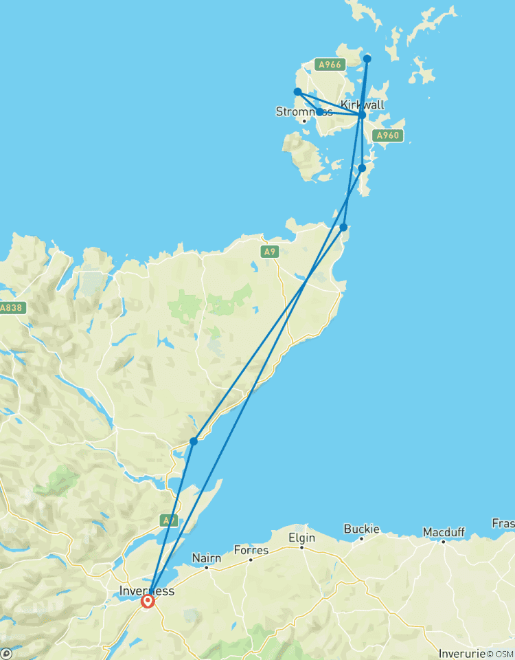 Ontdekkingsreis op Orkney - in kleine groep - vanuit Inverness - 3 dagen-rondreis