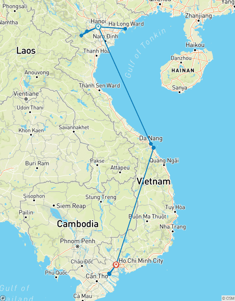 Le meilleur du Vietnam de Hanoï à Saïgon 11 jours - Bon Mar circuit