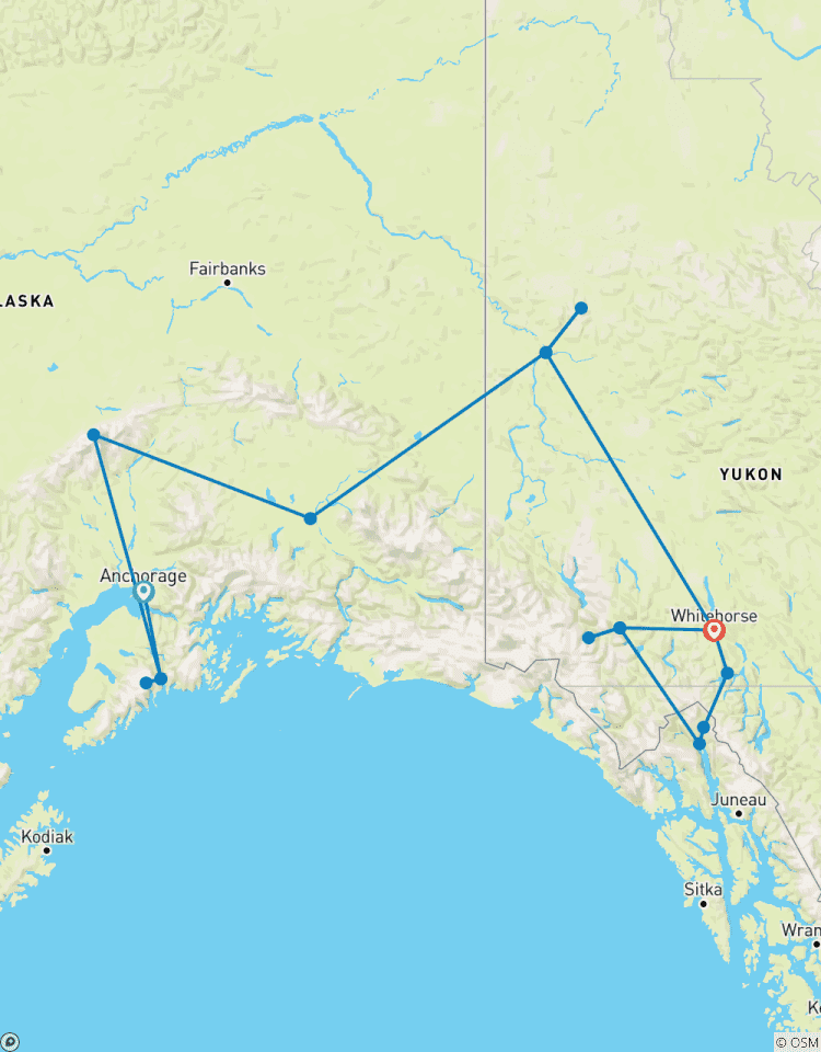 Verken Alaska & Yukon-rondreis