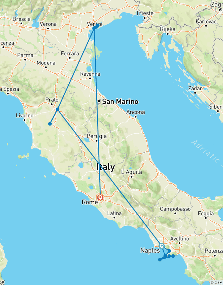 Buonasera Italia - Une aventure de 10 jours circuit