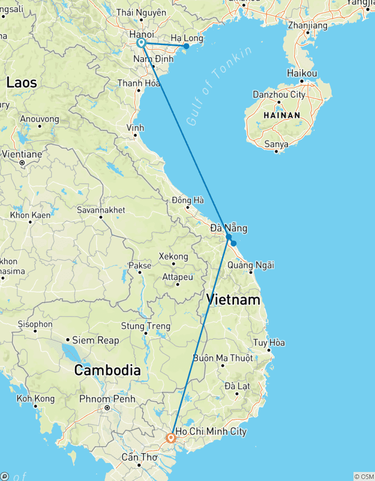 Vietnam en un coup d\'œil circuit