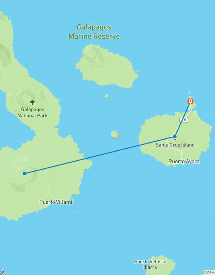 4 jours à la découverte des îles Galapagos circuit