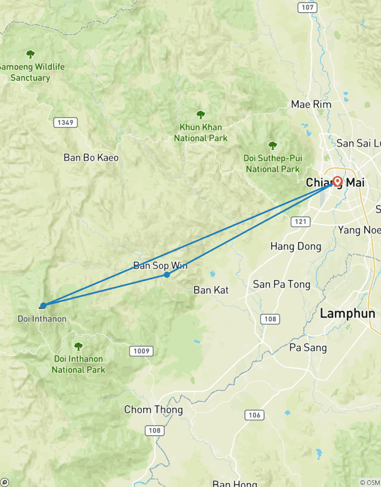 Een 5-daags Tuk Tuk avontuur in het prachtige Chiang Mai (IDP Categorie A vereist)-rondreis