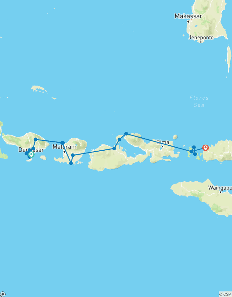 Bali et au- delà circuit