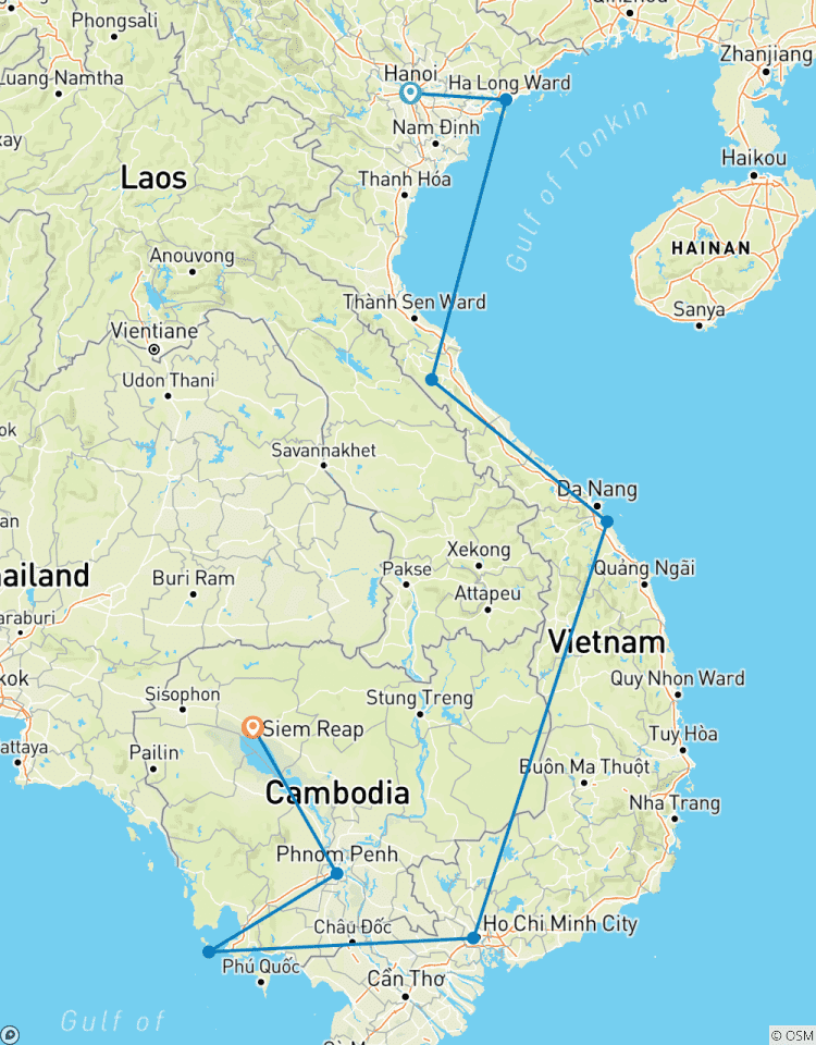 Circuito Vietnam y Camboya al Descubierto: De Hanói a Bangkok en 20 días