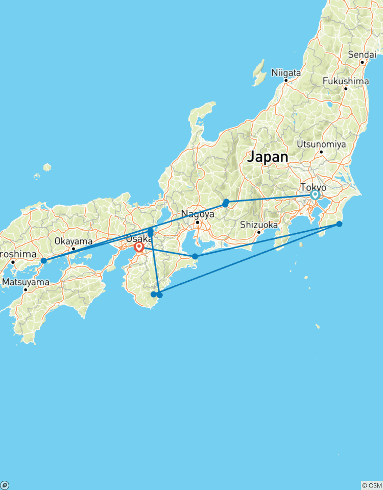 Japon : Trek, vélo et kayak circuit