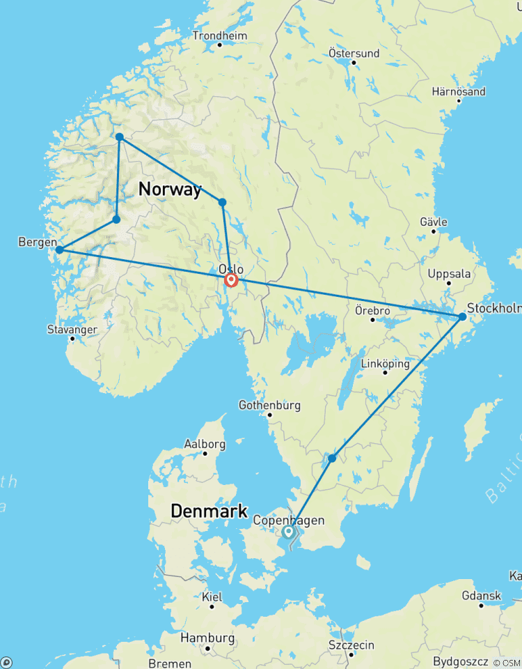 La Scandinavie intemporelle (petits groupes) circuit
