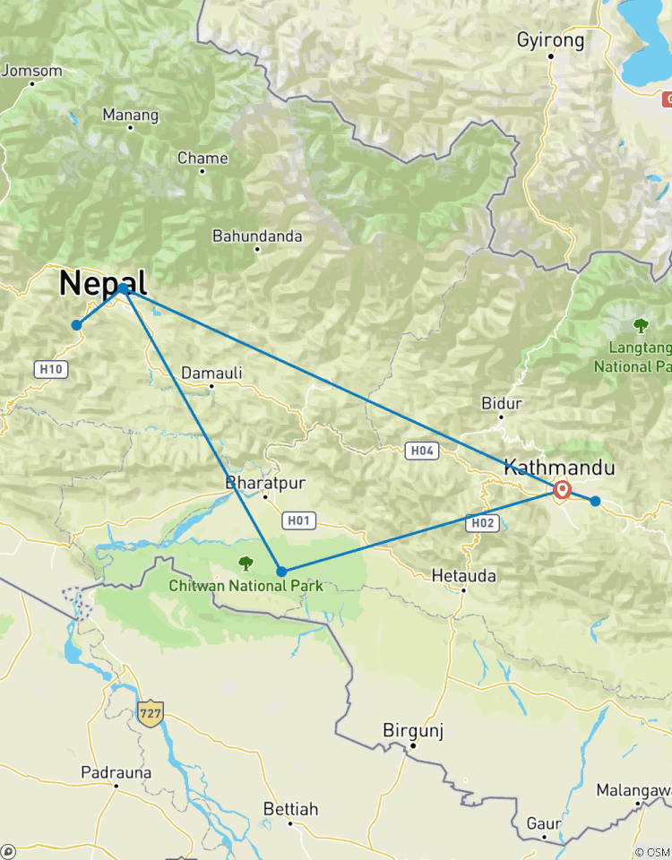 Circuito Lo mejor de Nepal