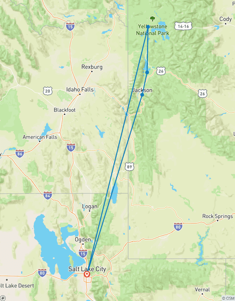 8 Tage Grand Teton & Yellowstone EEntdecker Rundreise