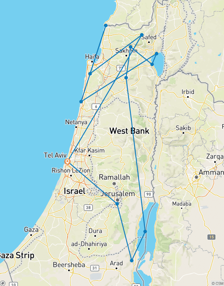 Classical Israel Tour Package, 5 Days Tour