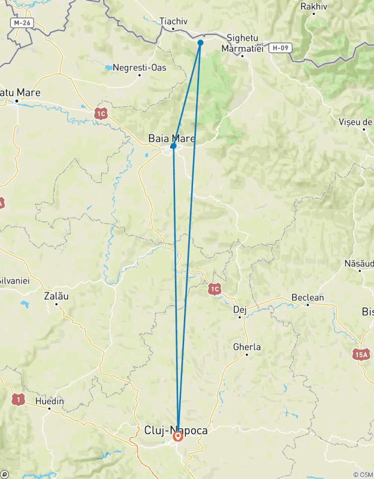 Maramures ab Cluj-Napoca - 2 Tage Rundreise