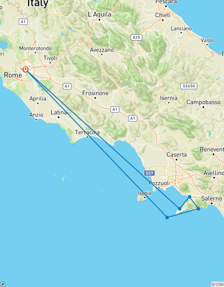 Circuito Nuevo Circuito Costa Amalfitana y Capri con Encanto - 5 días desde Roma