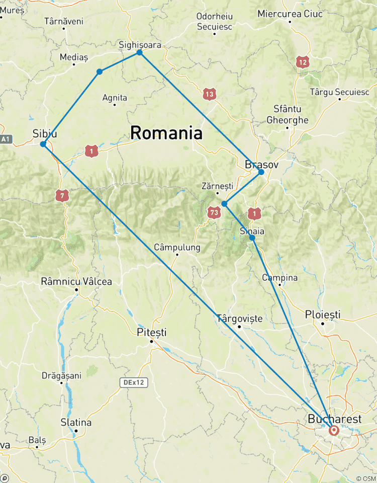 Amazing Romania - Seven day private tour from Bucharest Tour