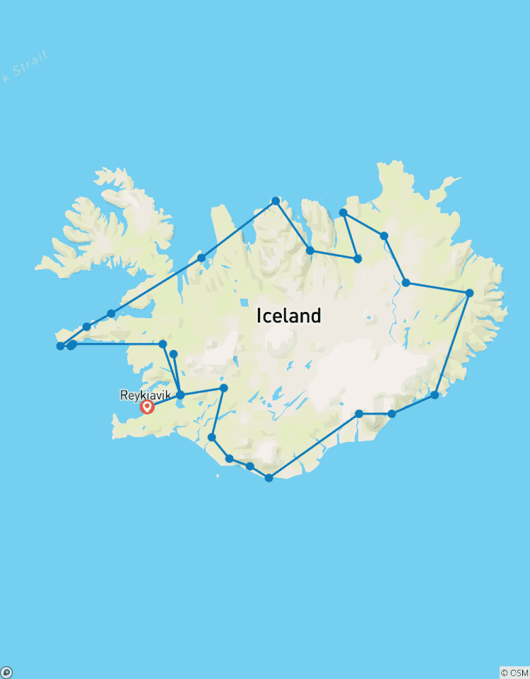 Quer durch Island - 10 Tage Rundreise