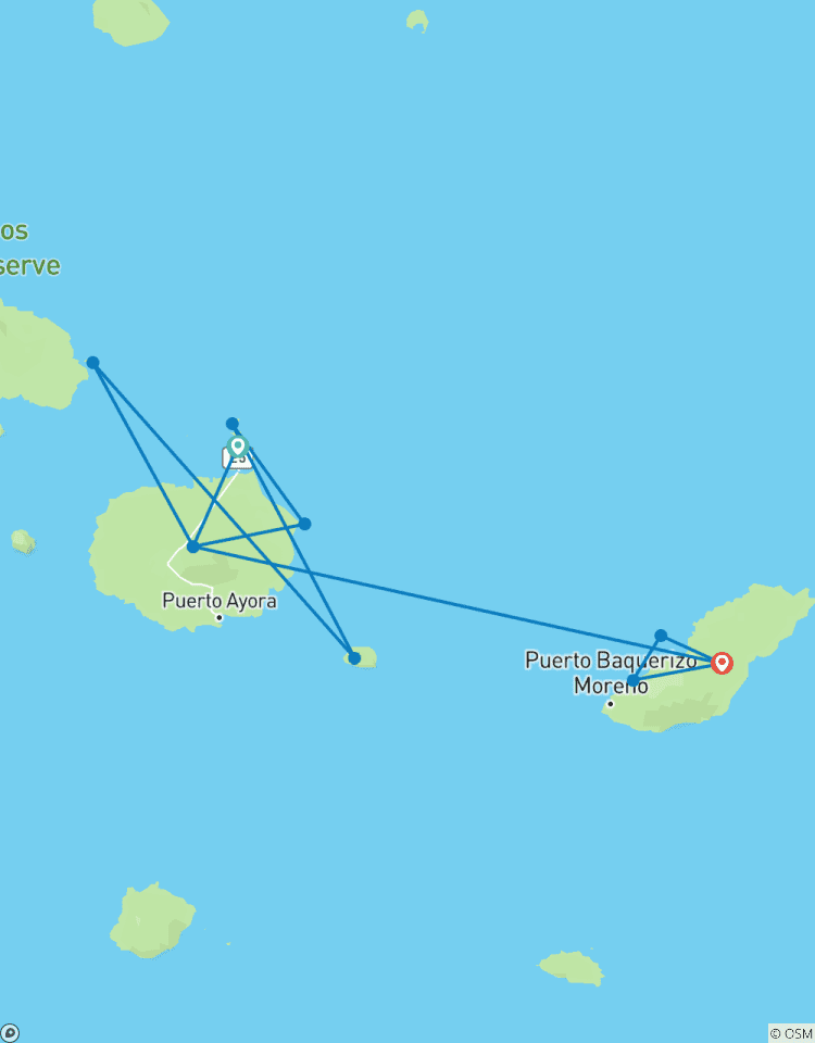 Circuito 5 días lo mejor de Me Gusta Galápagos islas Santa Cruz y San Cristóbal