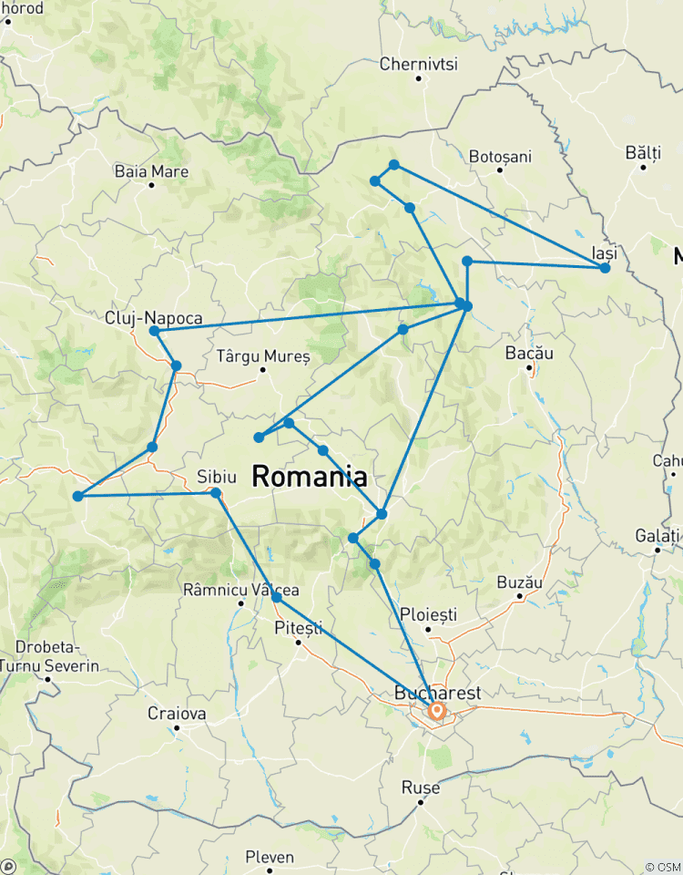 Best of Romania in 10 days Tour