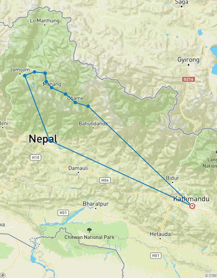 Annapurna Circuit Trek Tour