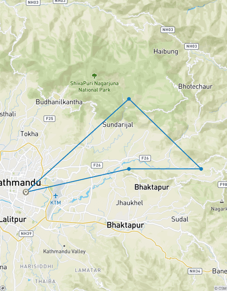 Circuito Circuito a Chisapani Nagarkot