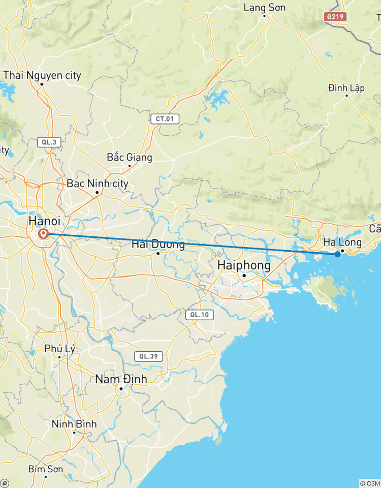 Vietnam Le Nord charmant circuit