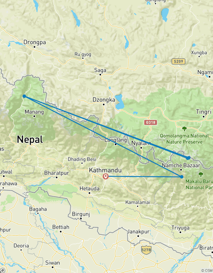 Excursion en hélicoptère de 4 heures au Mont Everest via Lukla, Syangboche et Kalapathar circuit