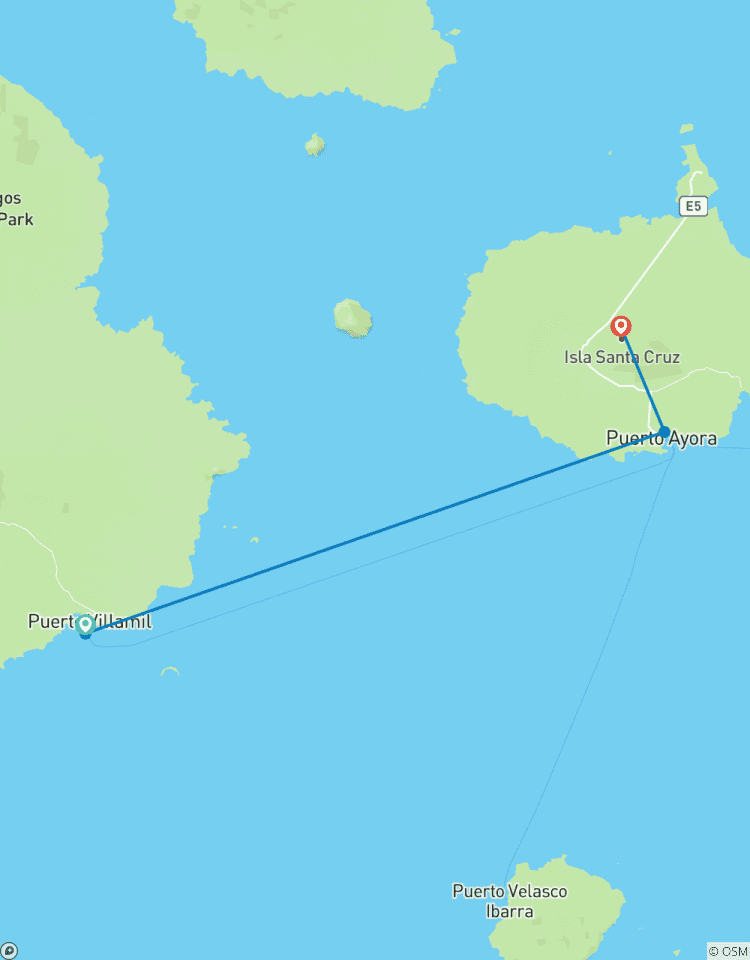 Nature et aventure : 5 jours à Santa Cruz et Isabela circuit