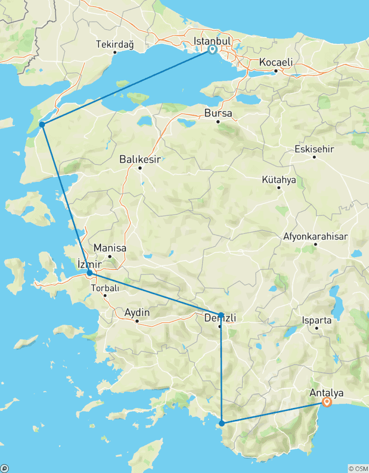 Highlights of Turkey Tour