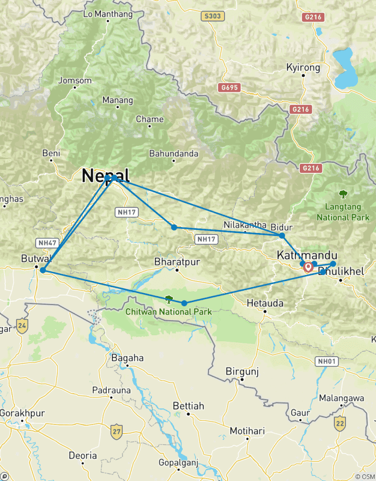12-daags Pakket Glorieus Nepal-rondreis