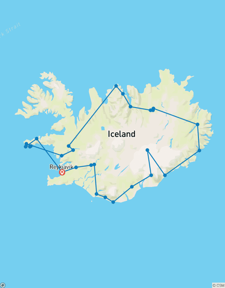 Circuito 7 días - Islandia al completo - Paquete de aventura