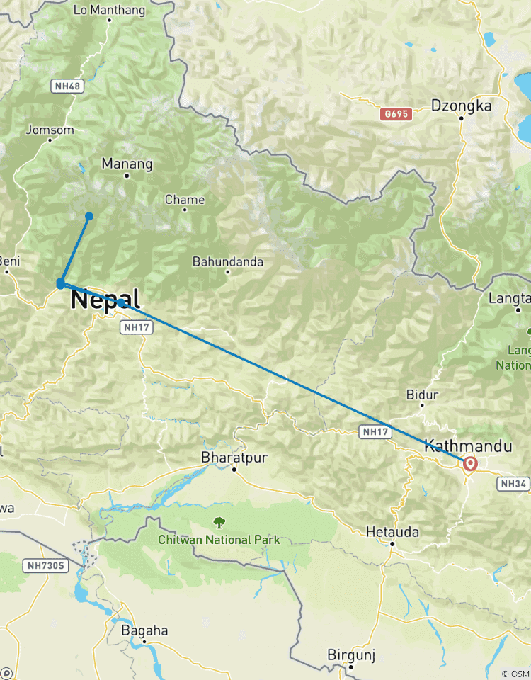 Trek de 11 jours à Khopra Danda et au lac Khayer dans la région des Annapurnas circuit