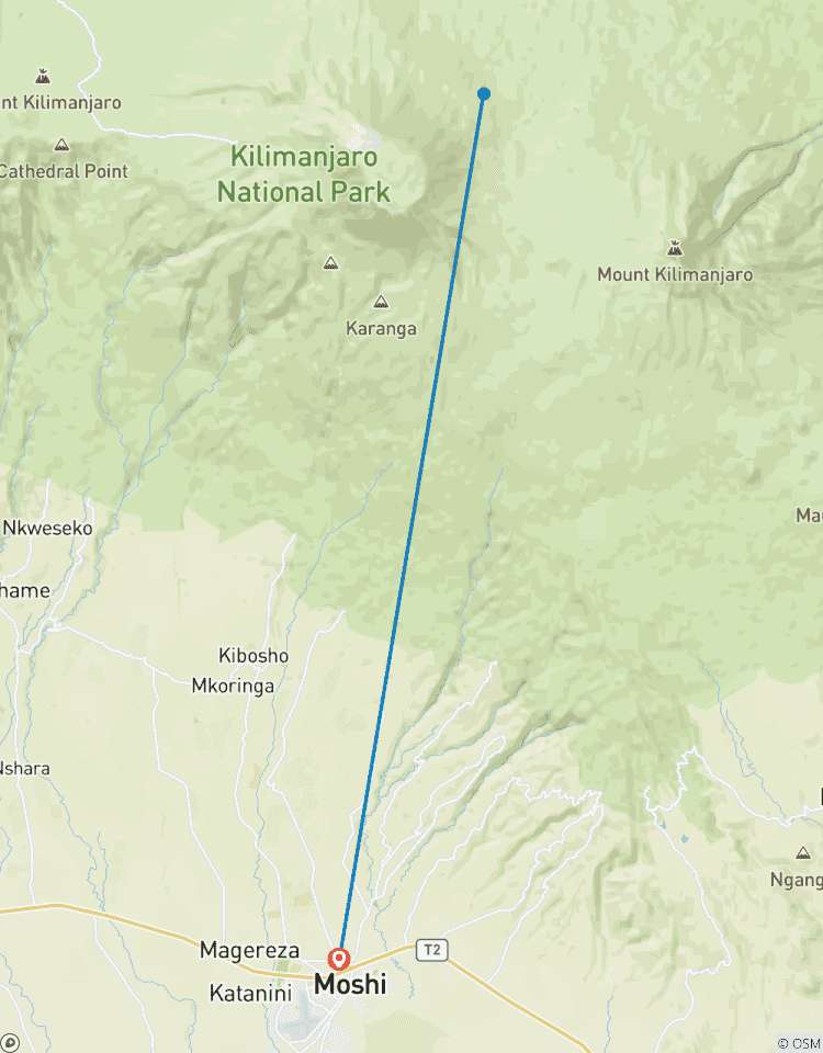 8 dagen - Beklimming van de Kilimanjaro - Lemosho route-rondreis