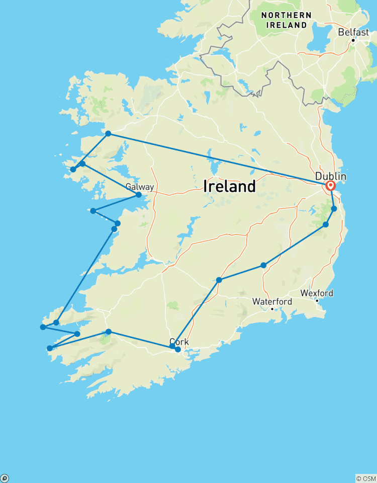 Circuito Experimente la Irlanda salvaje - Circuito en grupo reducido - 10 días