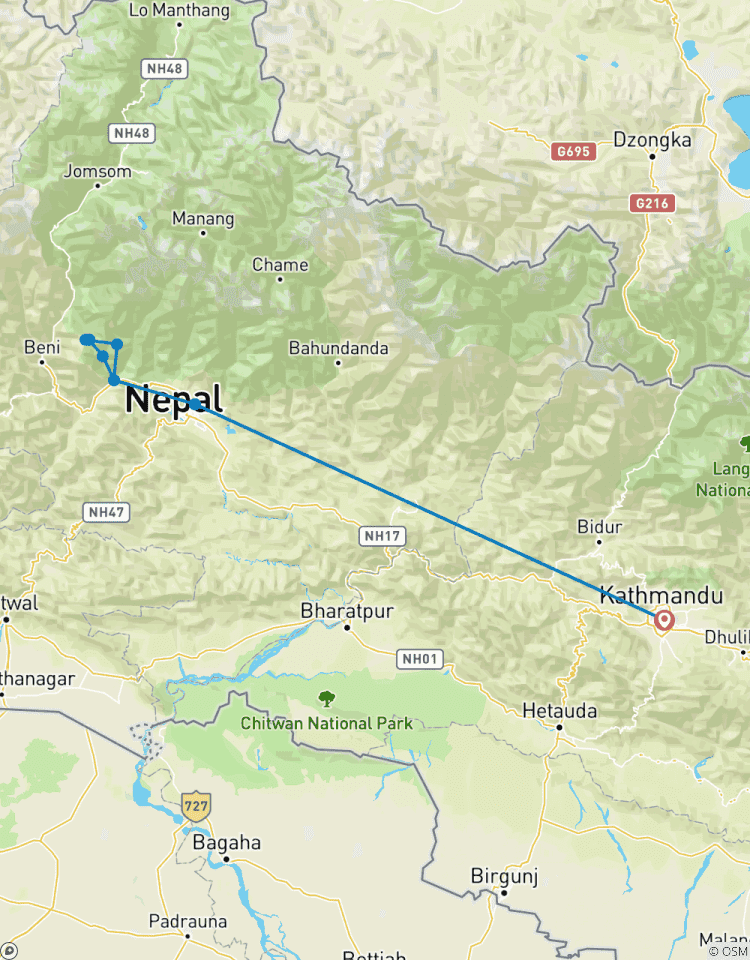 Ghorepani Poon Hill Trekking Tour Rundreise