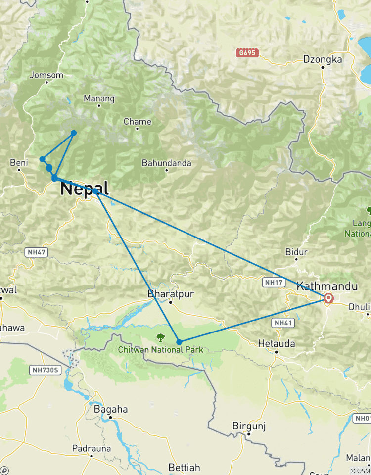 Trekking en famille dans l\'Annapurna circuit