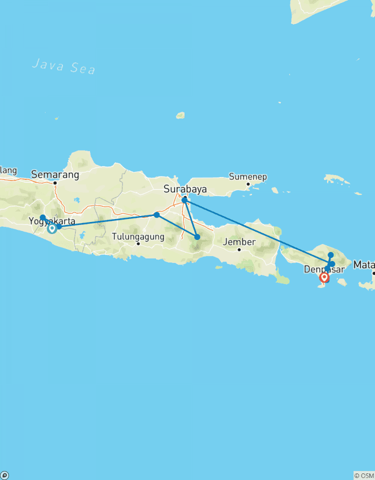 Temples, Volcanoes and Beaches of Java and Bali, Private Tour Tour