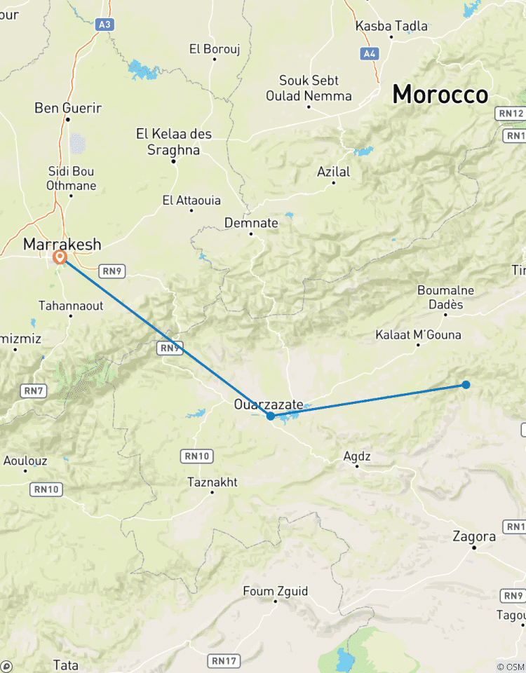 Jebel Saghro Trekking Tour - 8 Tage Rundreise
