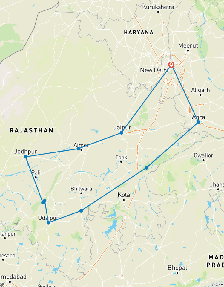 Indian Saga weekly Tour