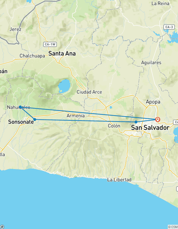 Circuito Paquete de 4 días para El Salvador