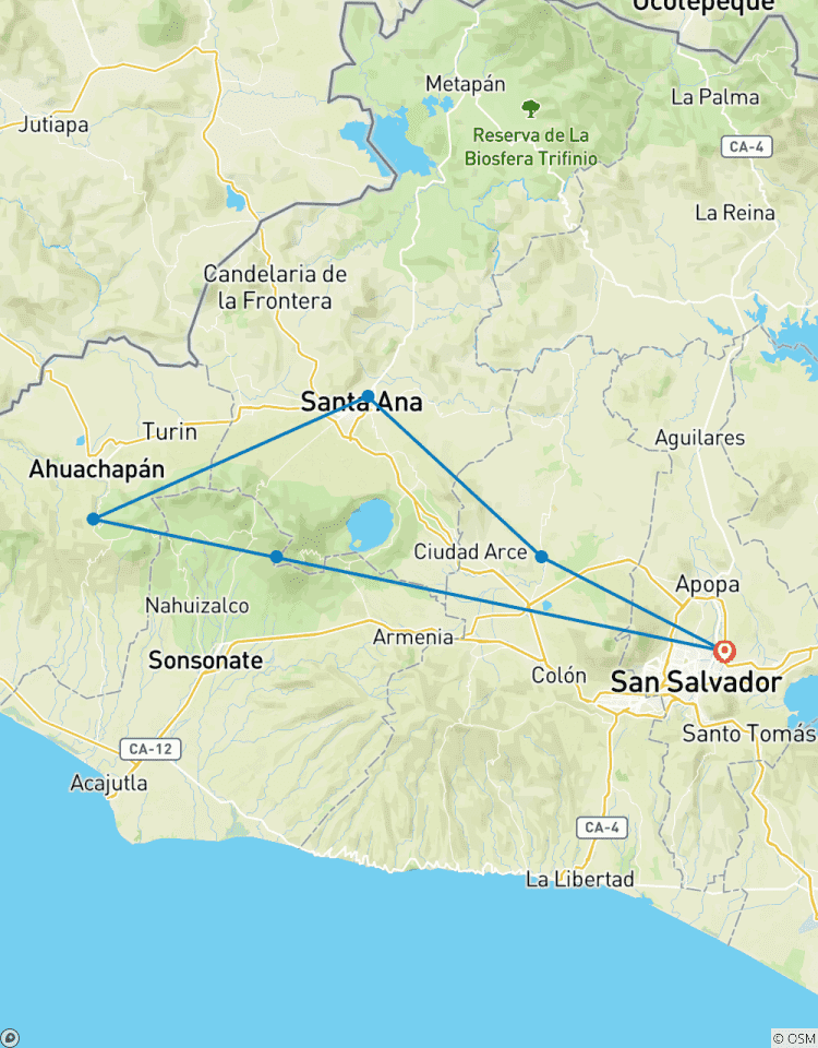 Circuito Por El Salvador 6 días