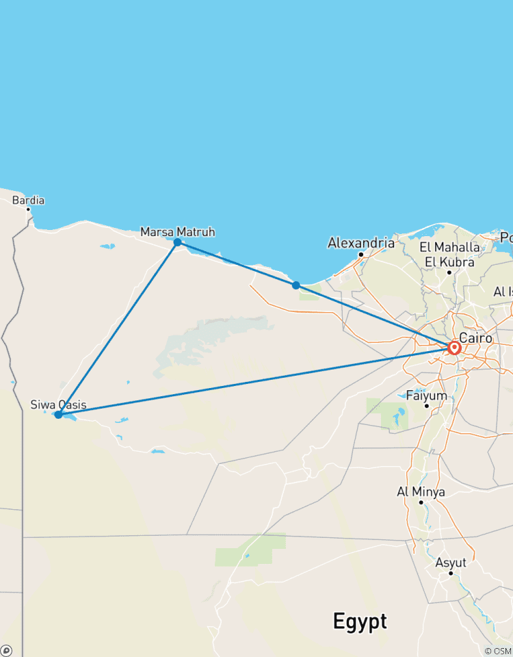 Circuito Lo Mejor del Oasis de Siwa en Privado en 5 Días y 4 Noches
