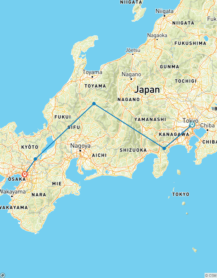 Japon classique 10 jours - One Life Adventures circuit
