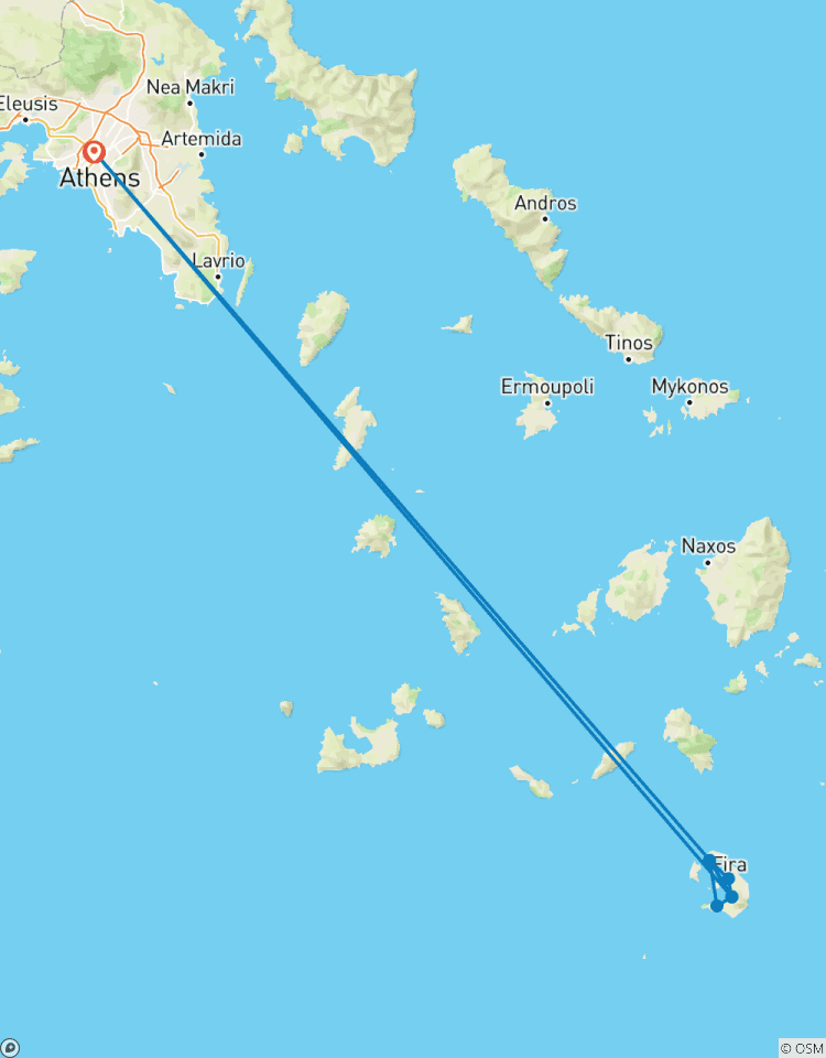 Circuito Atenas y Santorini - Brisa sin ruido