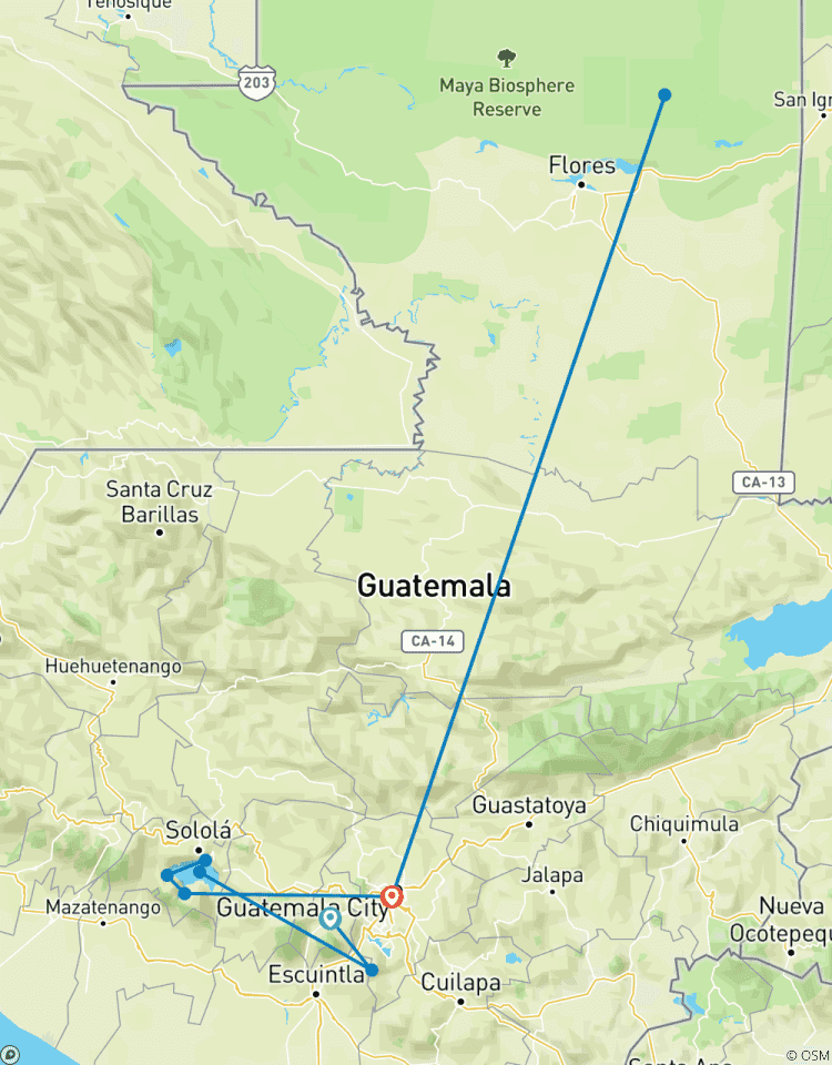 Blick auf Guatemala - 5 Tage Rundreise