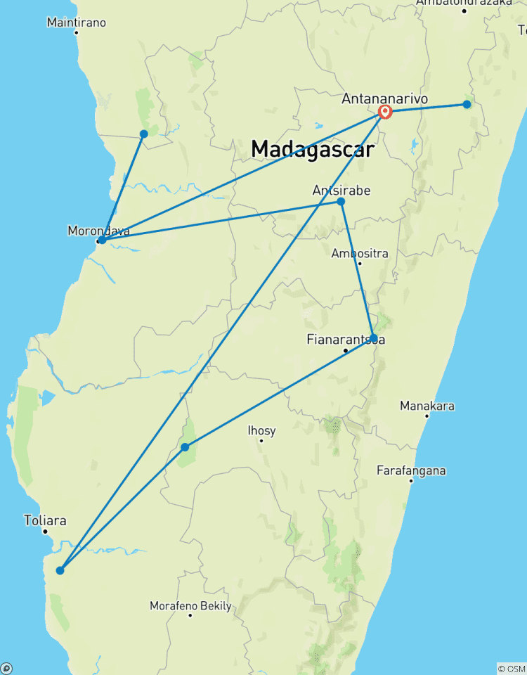 Superbe circuit à Madagascar circuit